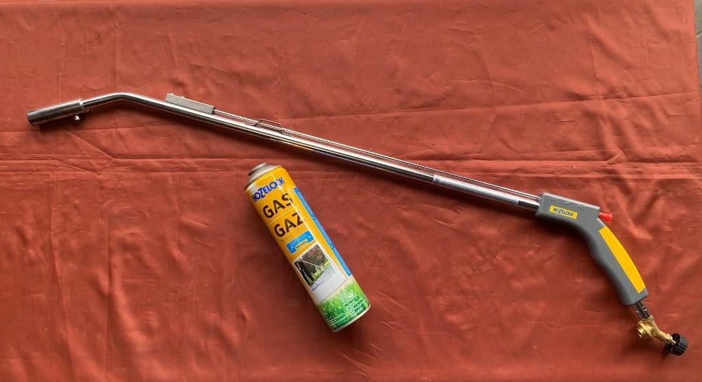 Hozelock Gas Onkruidbrander, Tuin en Terras, Onkruidbranders, Ophalen, Zo goed als nieuw, Hozelock Gas Onkruidbrander