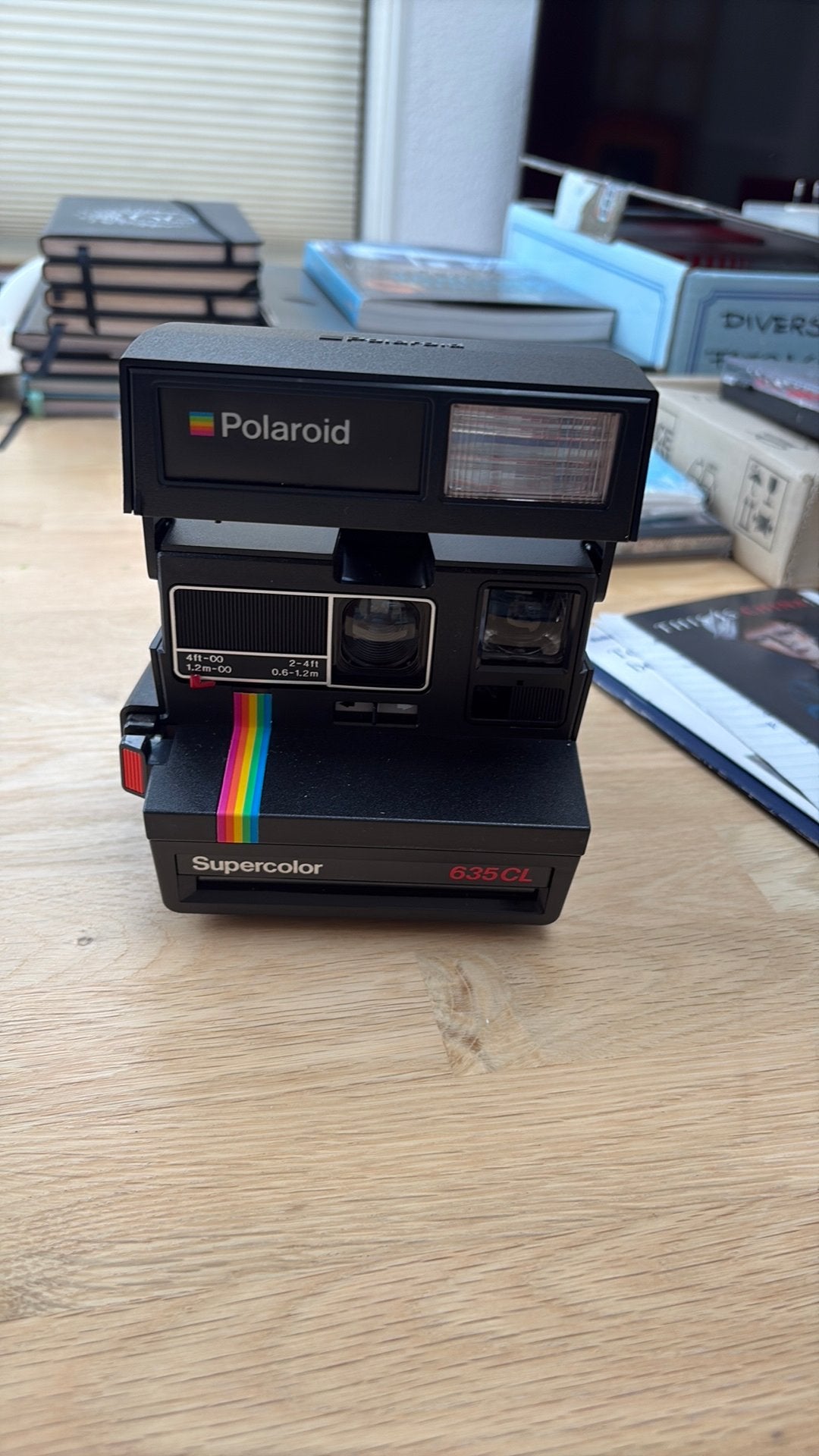 Polaroid 635 CL vintage analoge instant camera, Ophalen of Verzenden, Polaroid