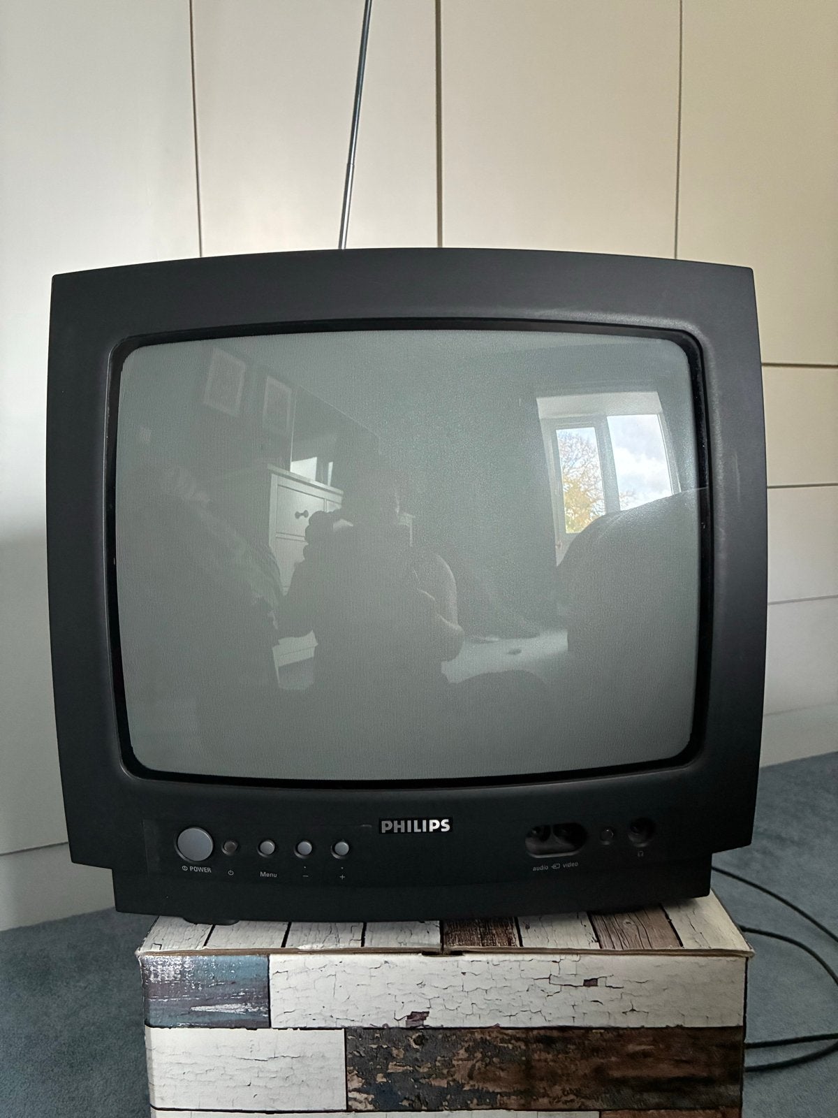 Philips 14PT136B/00 CRT TV - Vintage Televisie, Ophalen, Philips, Gebruikt, 50 Hz