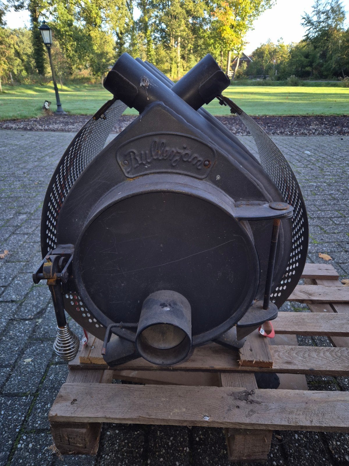 Bullerjan Type 00 Houtkachel - 6 kW, Ophalen, Gebruikt, Houtkachel, Vrijstaand
