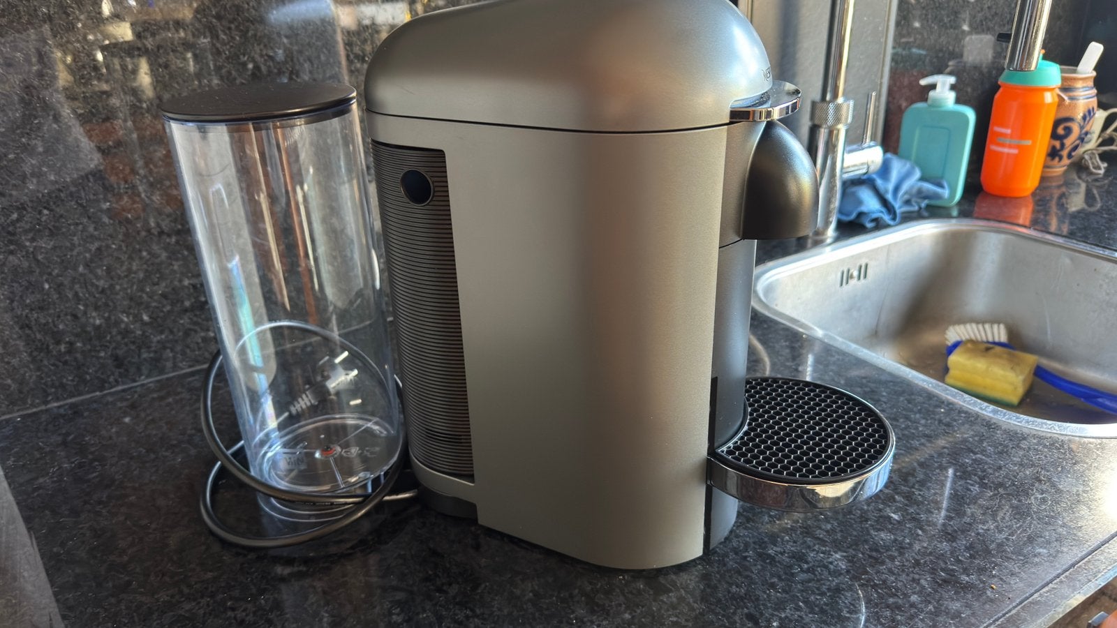 Krups Nespresso, Gebruikt, Espresso apparaat, Ophalen of Verzenden, 1 kopje