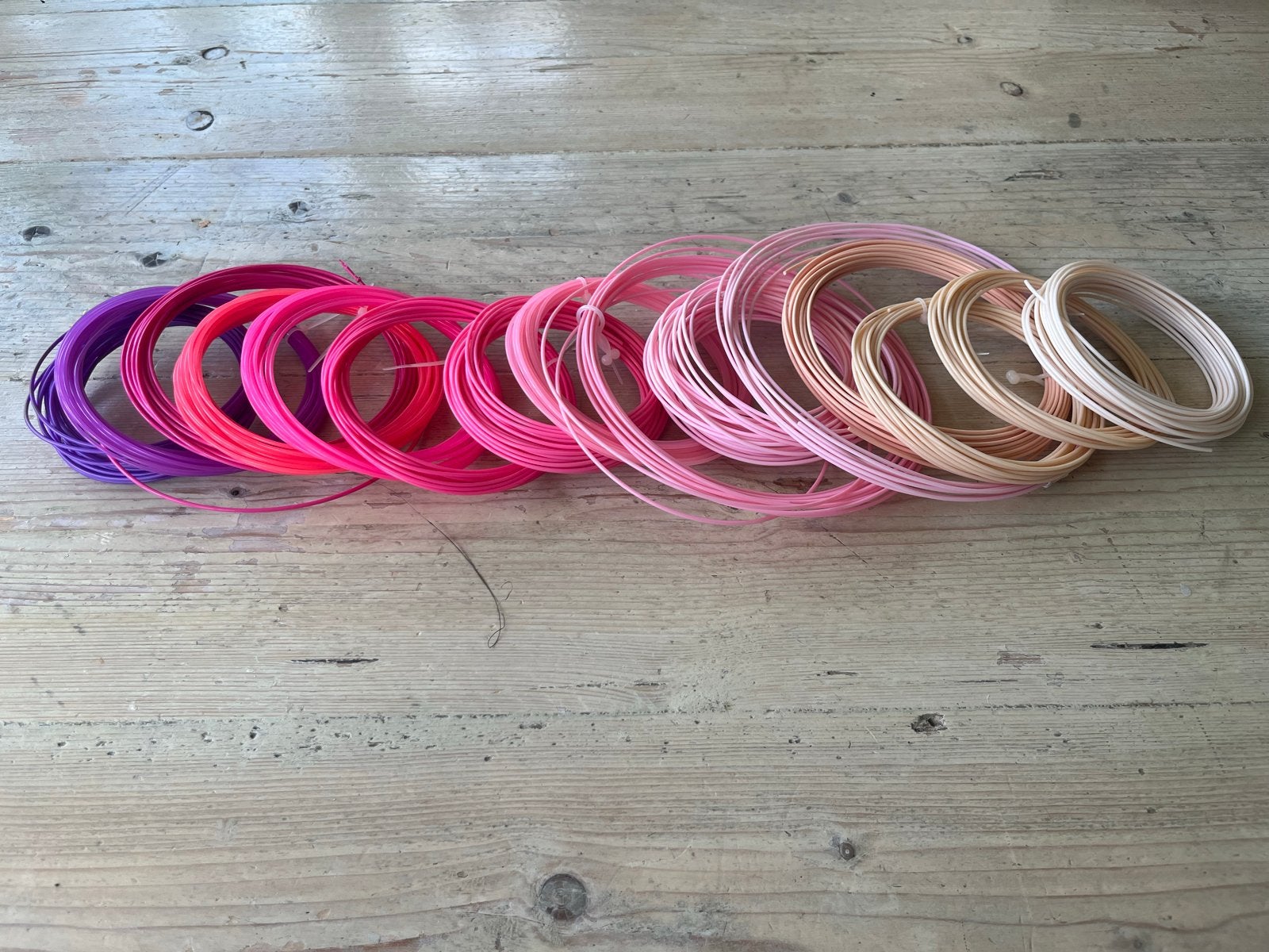 3d pen en Filament voor 3D pen - PLA en een beetje ABS, Ophalen of Verzenden, Gebruikt, Filament