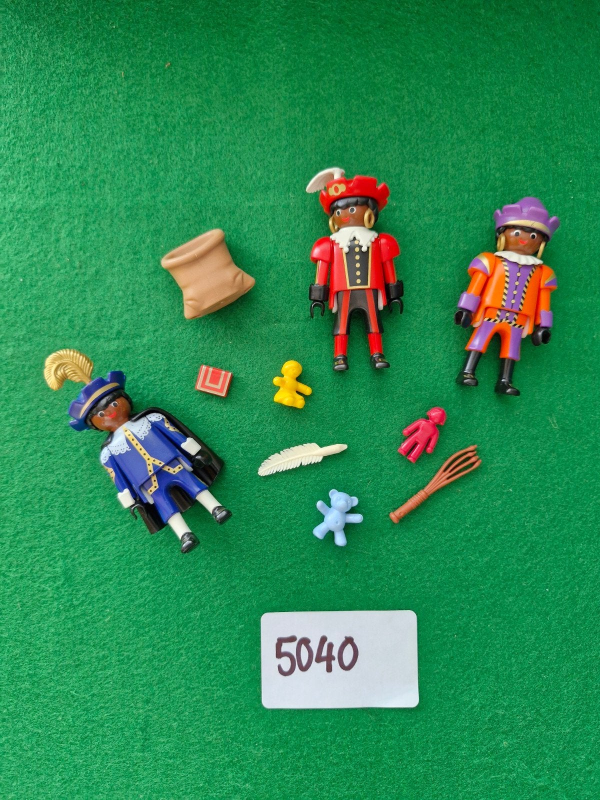 Playmobil 5040 Sinterklaas en Pieten set, Gebruikt, Complete set, Ophalen of Verzenden, Figuren