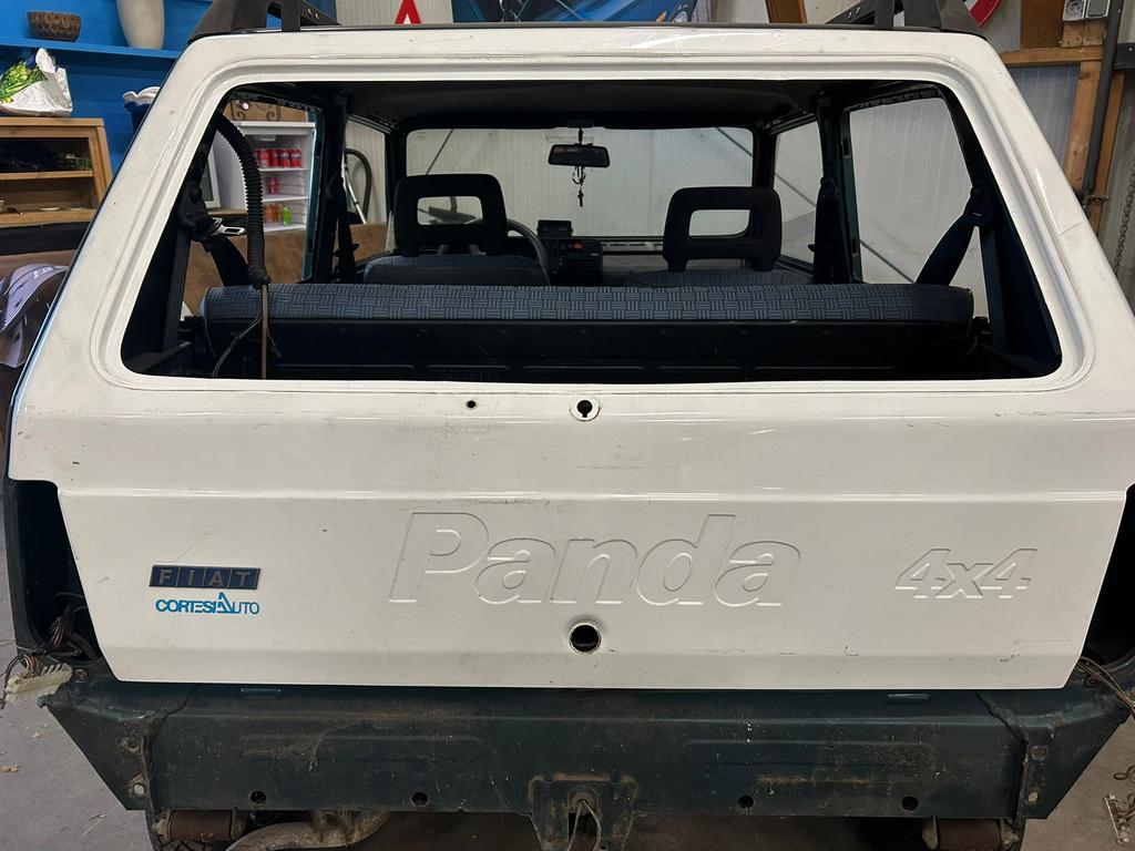 Fiat panda 4x4 achterklep achterkleppen 141A, Auto-onderdelen, Ophalen, Gebruikt, Achterklep, Achter