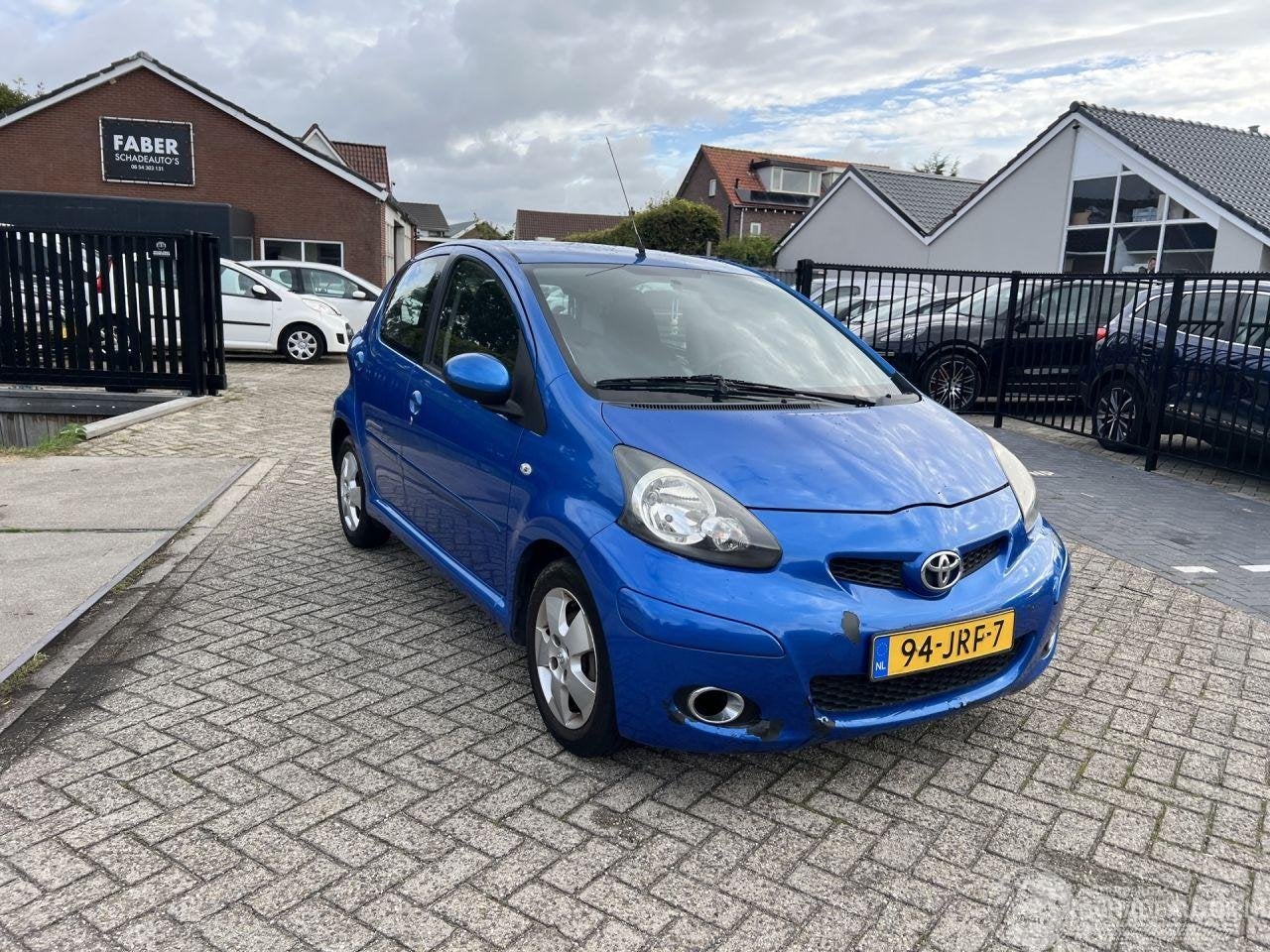 Toyota Aygo 1.0-12V airco (bj 2009), Blauw, Toyota-Allee 2 ,50858, Köln, Deutschland, Handgeschakeld, Kundenbetreuung@toyota.de