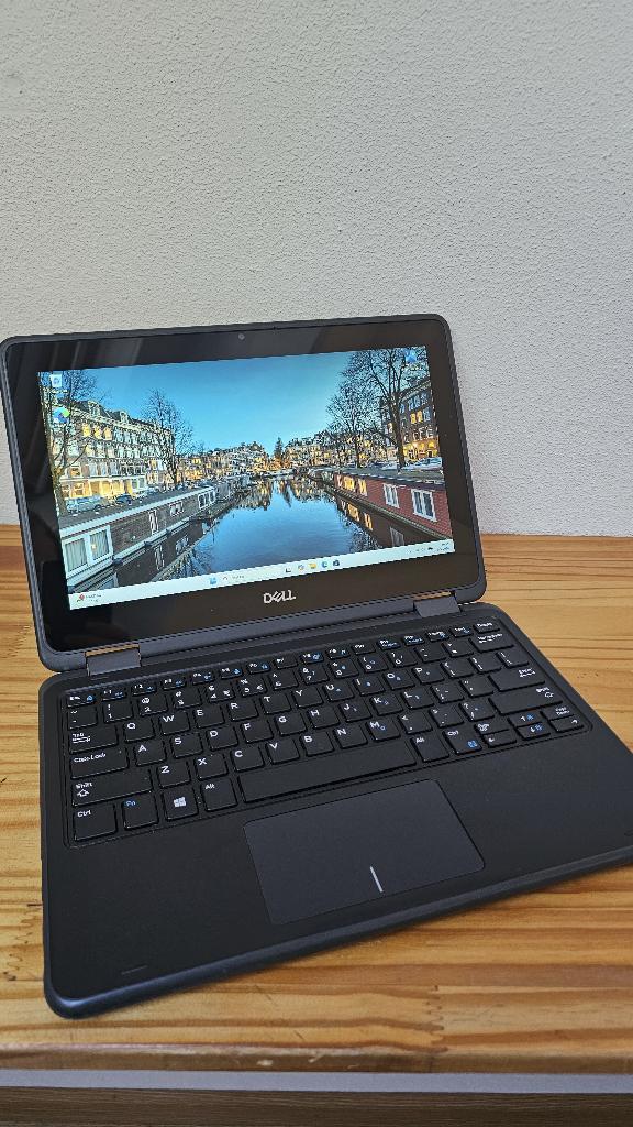 Dell Latitude 3190 2-in-1 128GB ssd, touch, 360 kantelbaar, Computers en Software, Windows Laptops, Gebruikt, Intel Celeron N4120