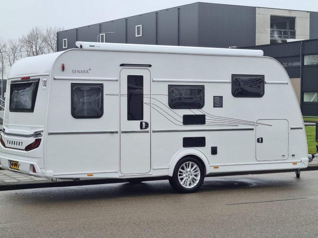 Tabbert Senara 460 E Cassetteluifel, Caravans en Kamperen, Standaardzit, Tabbert, Bedrijf, Schokbreker