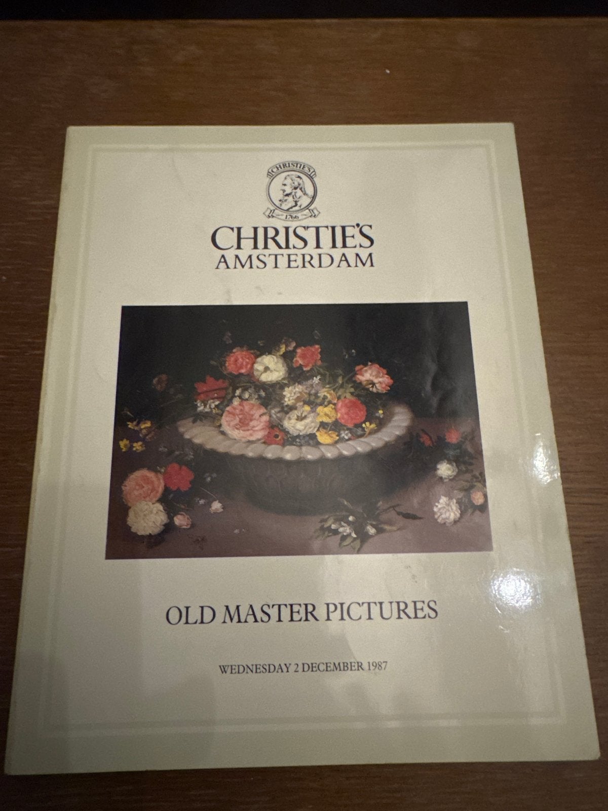 Christie's Amsterdam: Old Master Pictures Catalogus 1987, Boeken, Ophalen of Verzenden, Gelezen, Catalogus