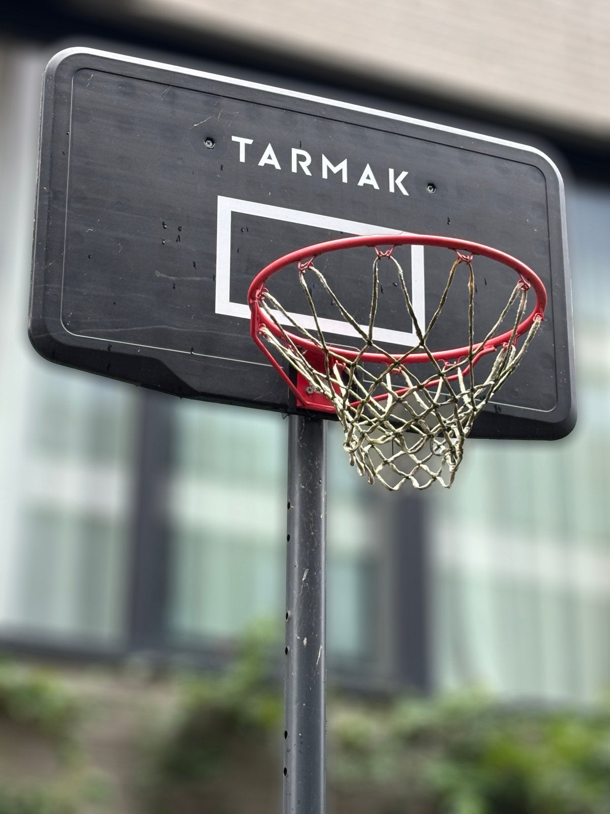 Basket basketbalpaal Tarmak Decathlon in hoogte verstelbaar, Sport en Fitness, Ophalen, Gebruikt, Ring, Bord of Paal