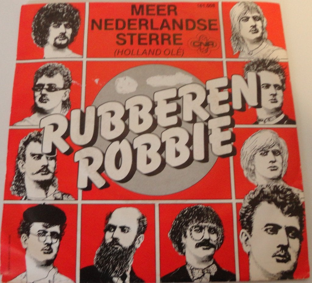 Rubberen Robbie -Meer Nederlandse Sterre (Holland ole ), Ophalen of Verzenden, Gebruikt, 7 inch, Nederlandstalig