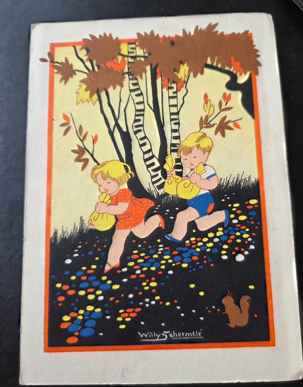 Hans en Grietje - Willy Schermelé - 1944, Verzenden, 1940 tot 1960, Gelopen, Kinderen