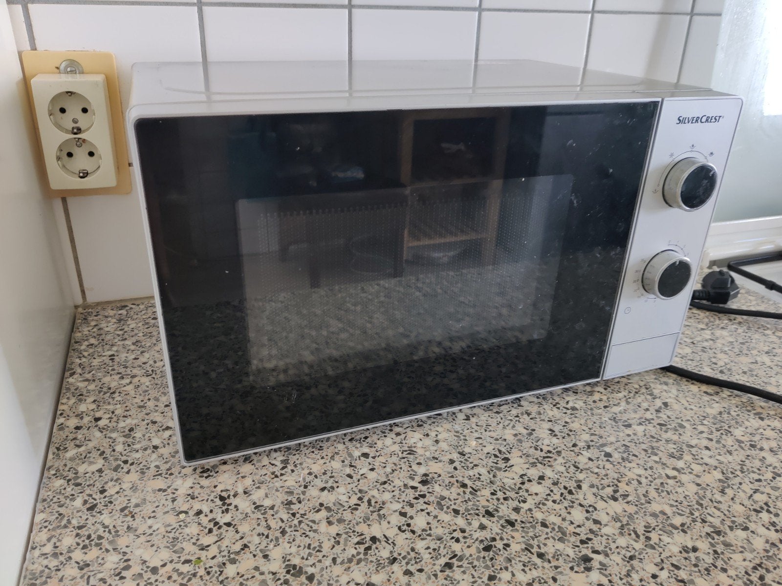 SilverCrest Magnetron in goede conditie, Ophalen, Gebruikt, Magnetron, Draaiplateau