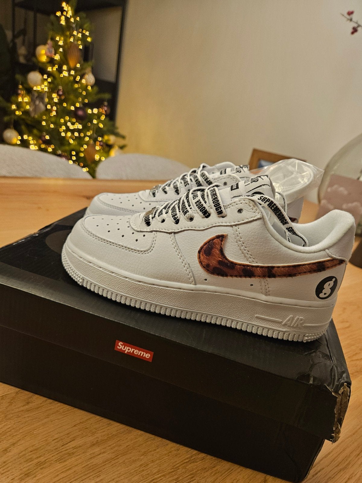 Nike Air Force 1 Low SP Supreme/Goodenough Wit, Wit, Nike, Nieuw, Ophalen of Verzenden