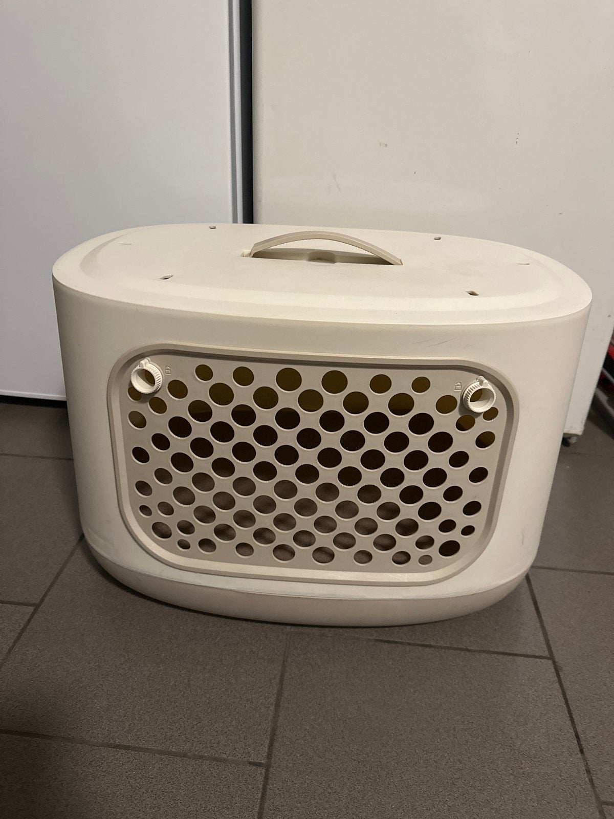 Dieren vervoersbox, Ophalen, Gebruikt