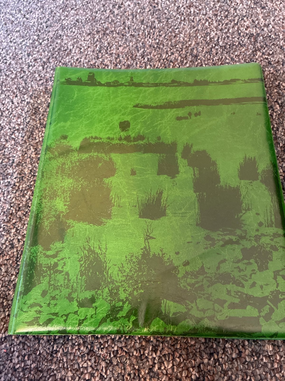 Groene ringband map A4 formaat, Ophalen of Verzenden, Gebruikt