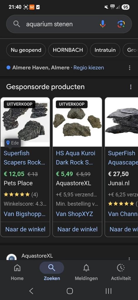 OPZOEK naar Aquarium decoratie NATUURLIJK HOUT STEEN PLANT, Dieren en Toebehoren, Vissen | Aquaria en Toebehoren, Ophalen, Plant(en), Steen of Hout