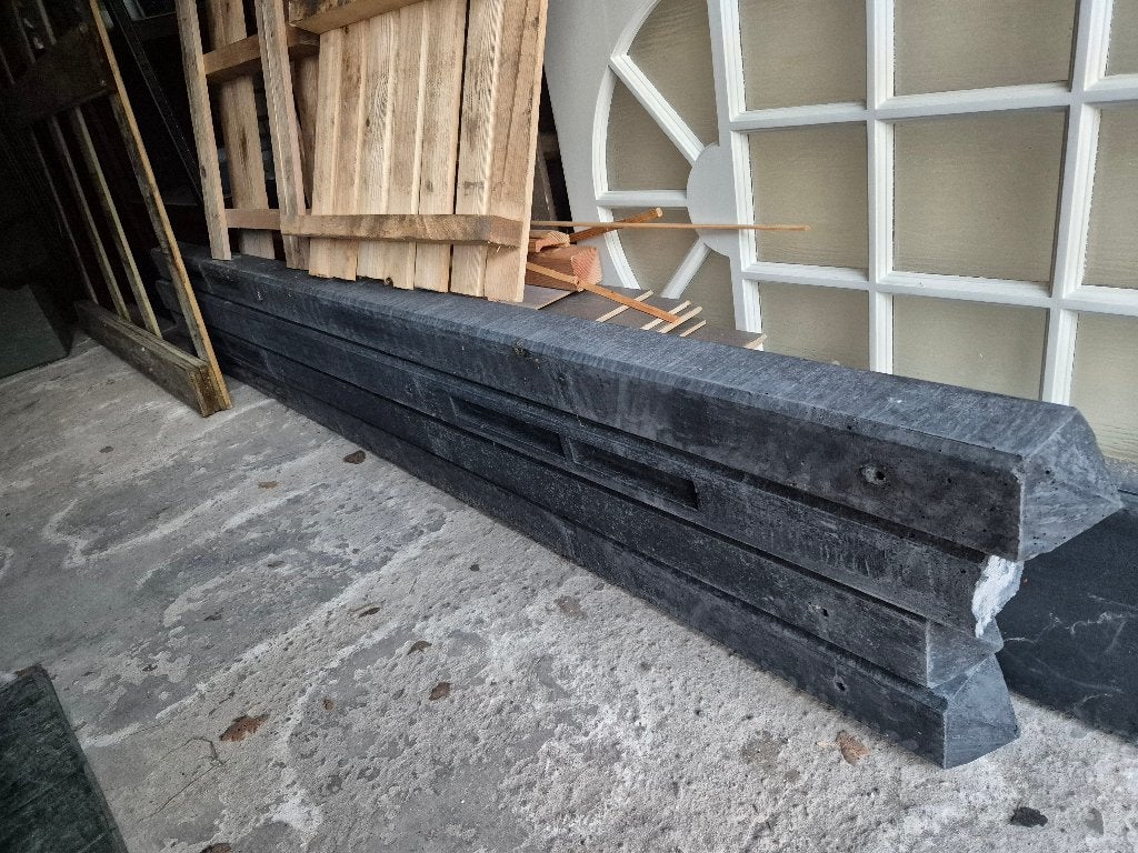 Betonpalen schutting, Tuin en Terras, Ophalen, Overige materialen, Minder dan 3 meter, Nieuw