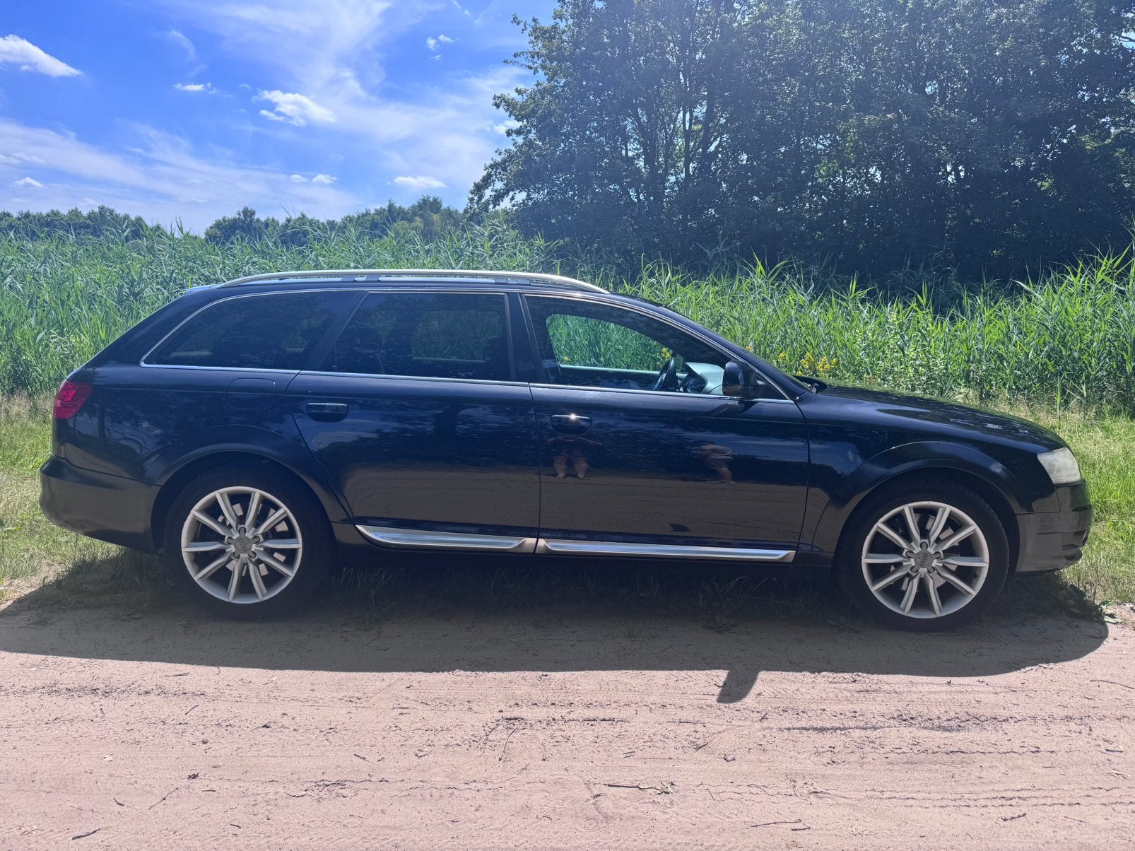 Audi A6 3.0 TDI Allroad Quattro Export, Auto's, Audi, Euro 5, Zwart, 226 €/maand, Stationwagon