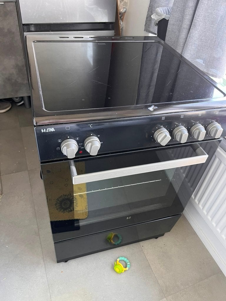 Inductie fornuis, Ophalen, Gebruikt, 4 kookzones, Inductie
