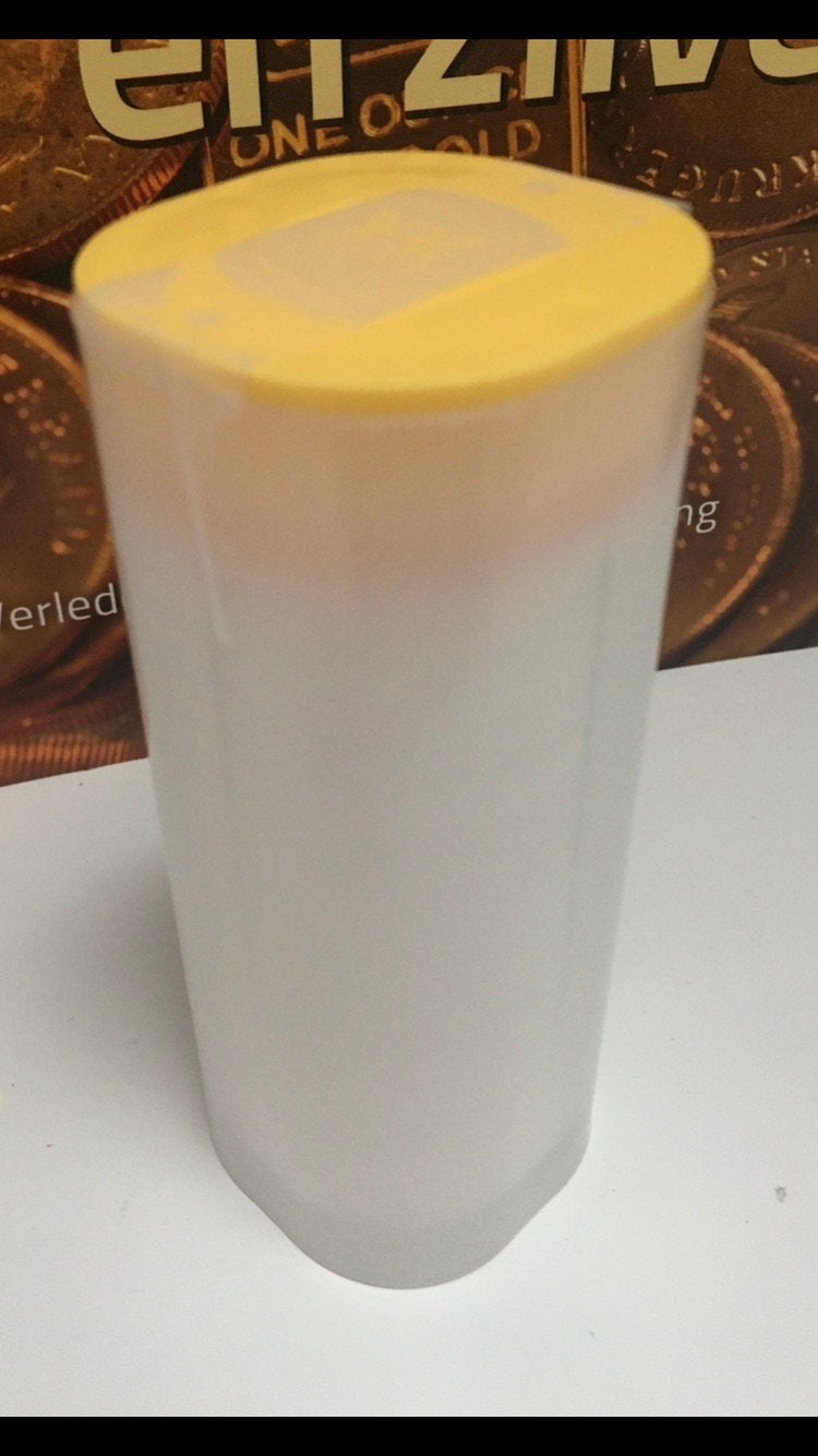 Tube 25x zilveren Maple Leaf munten, Ophalen of Verzenden, Zilver
