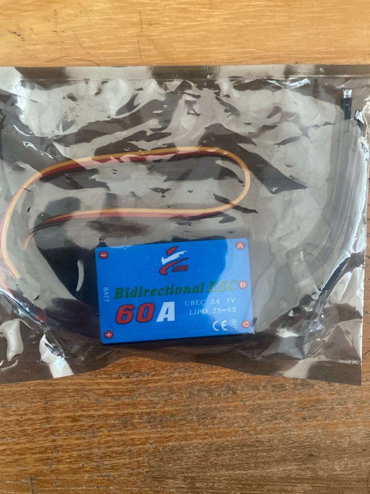 Nieuwe Bidirectionele ESC 60A met BEC 5V/5A, Ophalen of Verzenden, Nieuw