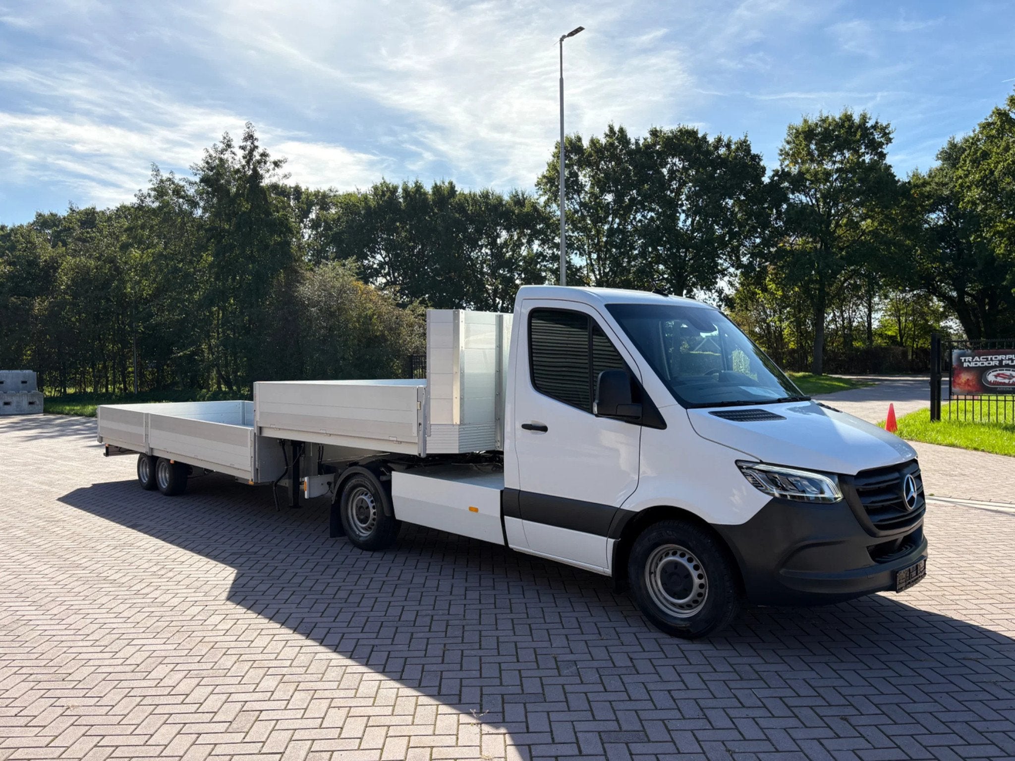 Mercedes-Benz Sprinter 317 Be trekker 7 TON N1 620 KM - BE o, Auto's, Gebruikt, Euro 6, 4 cilinders, Overige brandstoffen