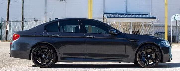 Originele 20 inch BMW 343M velgen met winterbanden M5 F10, Auto-onderdelen, Banden en Velgen, Gebruikt, 295 mm, Banden en Velgen