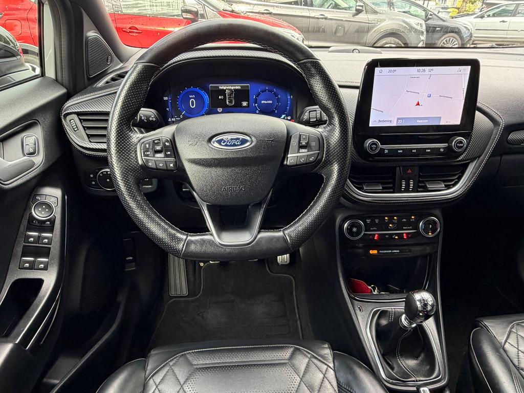 Ford Puma 1.0 155PK Hybrid ST-Line X Vignale Trekhaak,Navi,C, Voorwielaandrijving, Zwart, Bedrijf, 3 cilinders