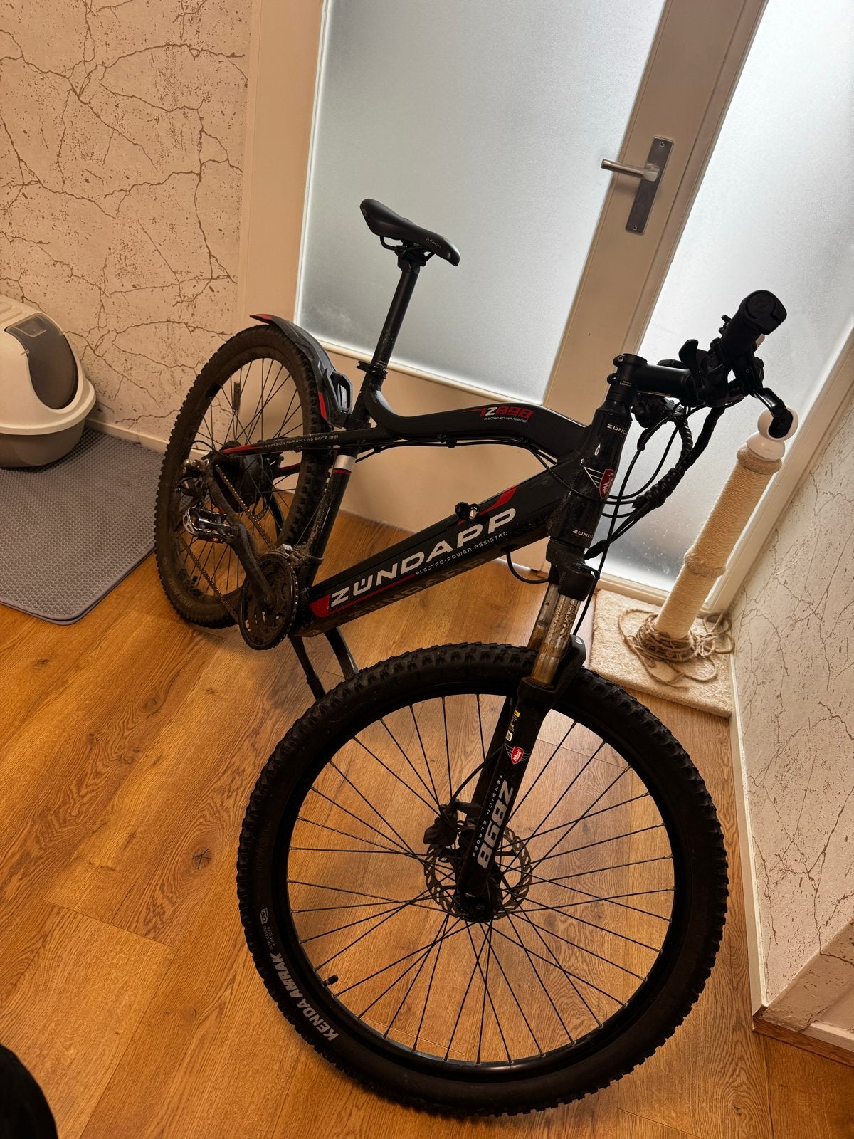 Zündapp Z898 Elektrische Mountainbike - Achterremschijf defe, Ophalen, Gebruikt, Overige merken