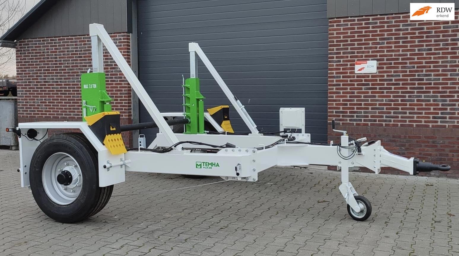 Temha Haspelwagen Langzaamverkeer 7,8 ton, Auto diversen, Gebruikt