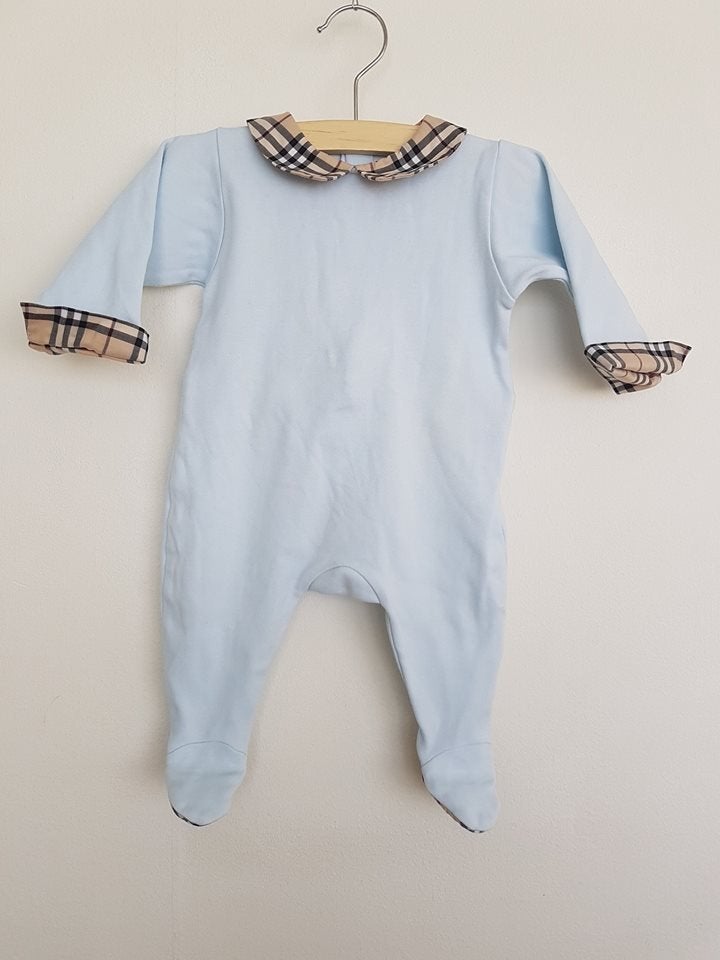 Burberry Baby boxpakje lichtblauw 62, Ophalen of Verzenden, Zo goed als nieuw, Jongetje of Meisje, Overige typen