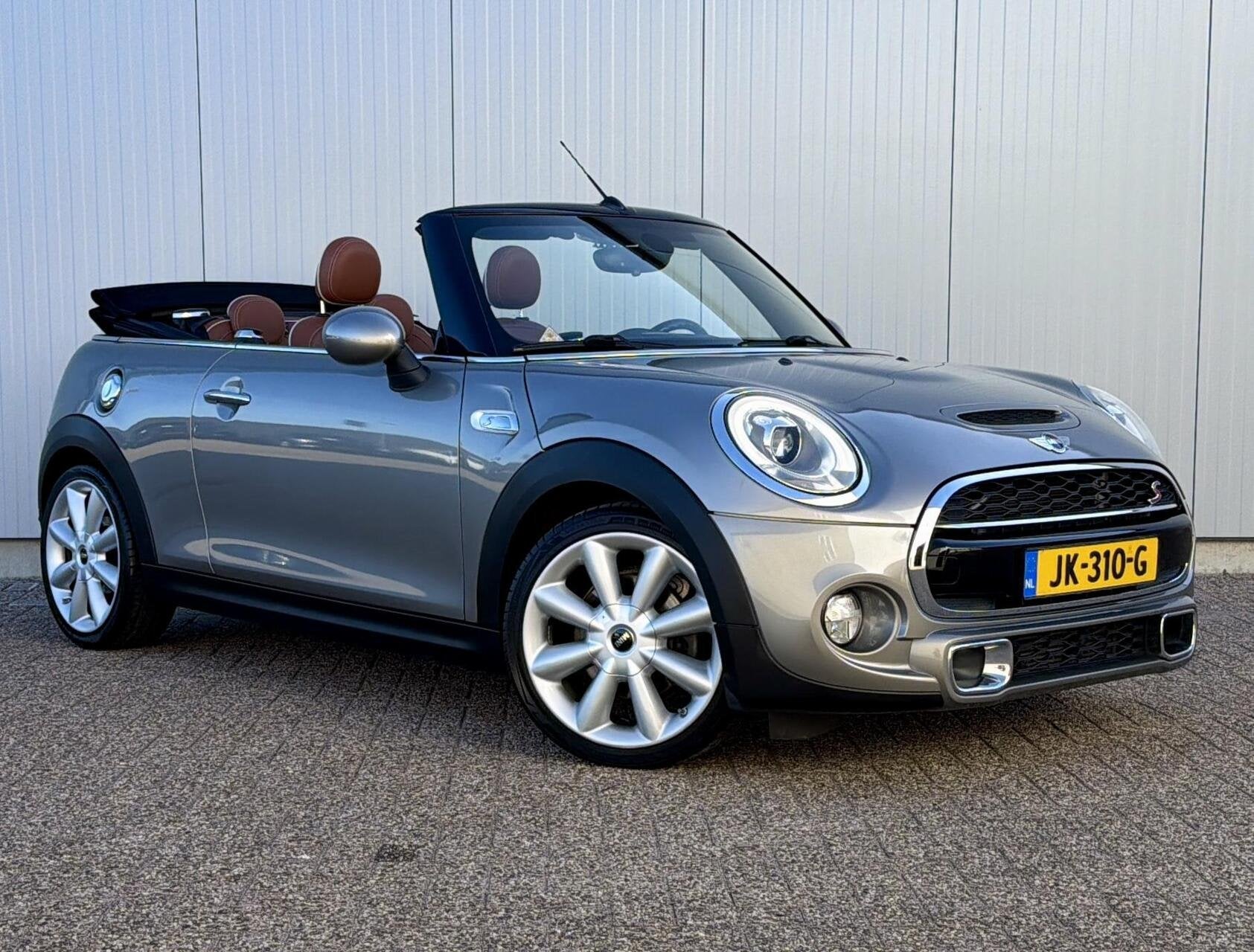 MINI Cooper S Cabrio | Chili II | Leder | Navi | LED, Auto's, 1998 cc, Gebruikt, Euro 6, Cabriolet
