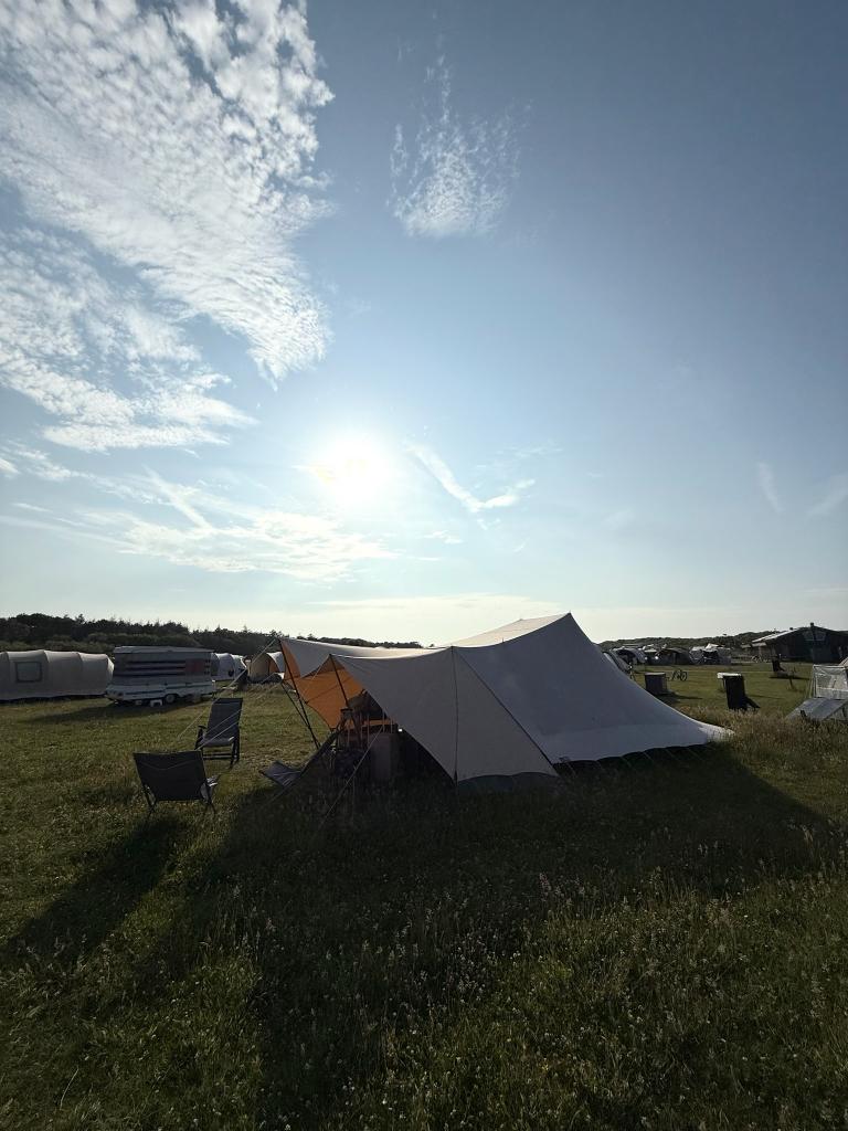 Tent camping Stortemelk Vlieland