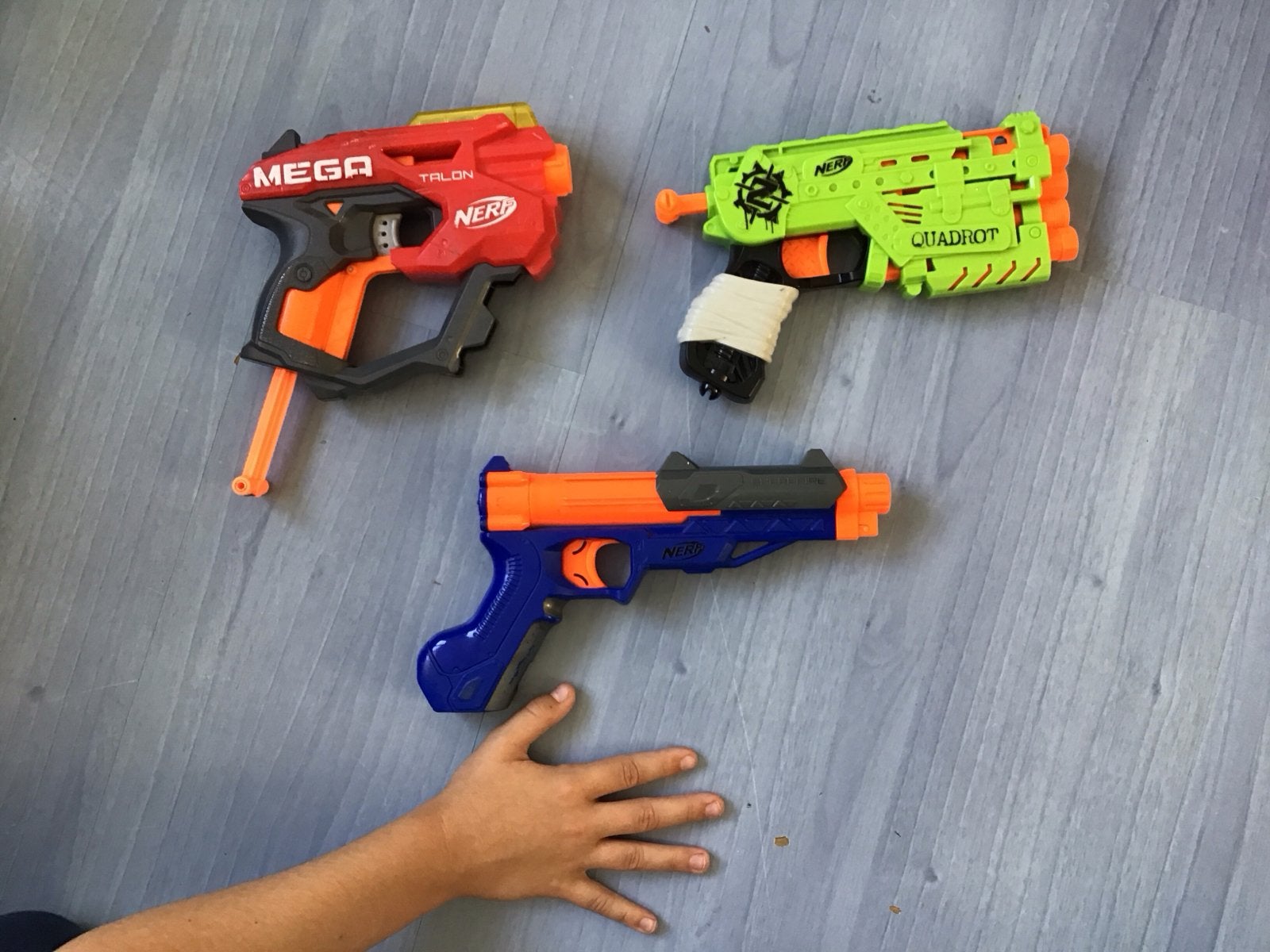 Nerf Darts Blasters - Set van 3 inclusief darts, Ophalen of Verzenden, Gebruikt, Jongen of Meisje