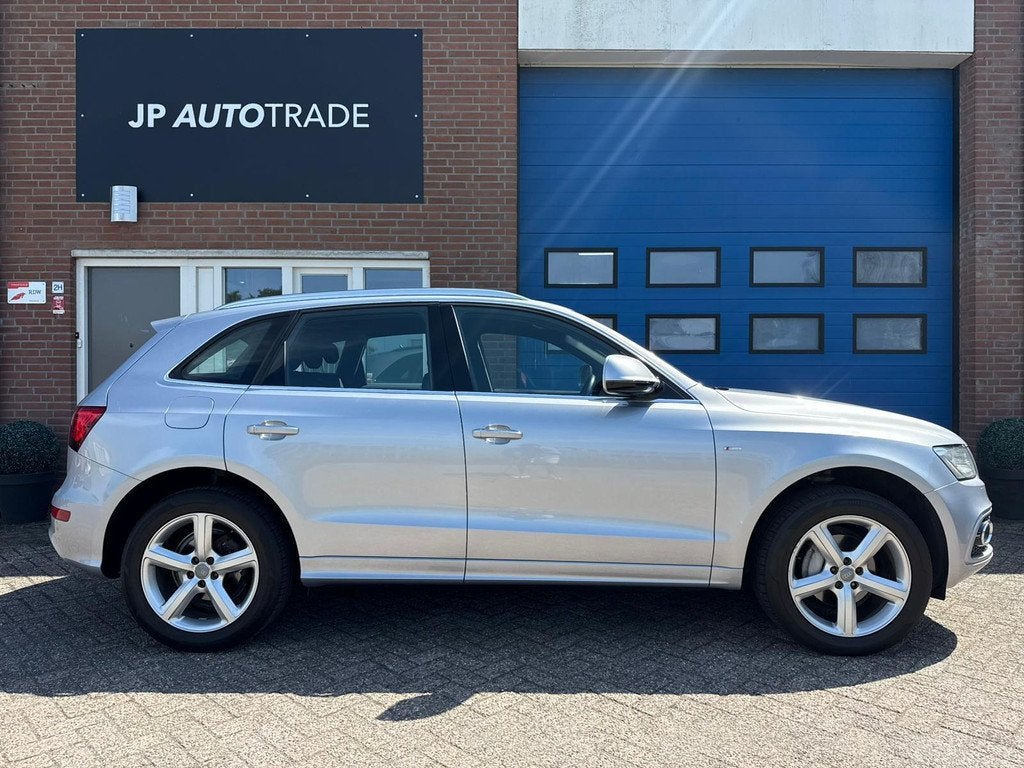 Audi Q5 2.0 TFSI Quatro S-Edition | S-line | Led | Navi |, Auto's, Audi, Gebruikt, 4 cilinders, Leder en Stof, Bedrijf