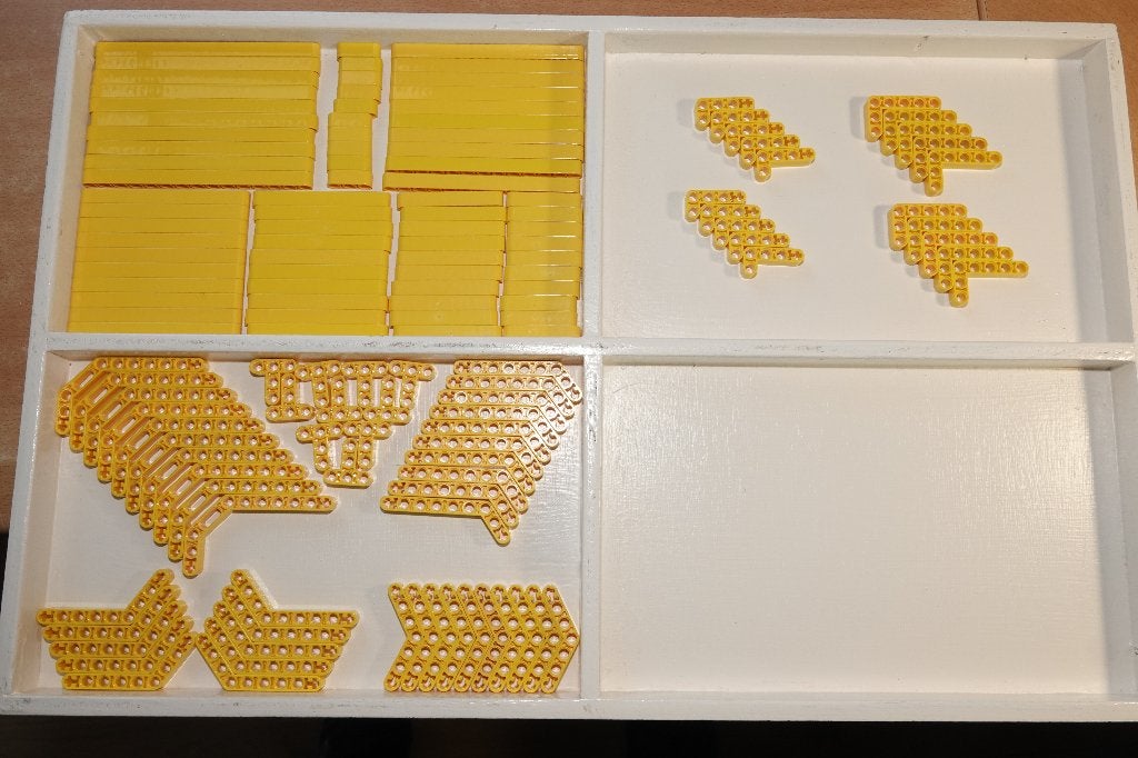 Lego Technic Partij Beam Geel Liftarm alles 10x GRATIS* DHL, Gebruikt, Lego, Ophalen of Verzenden, Technic
