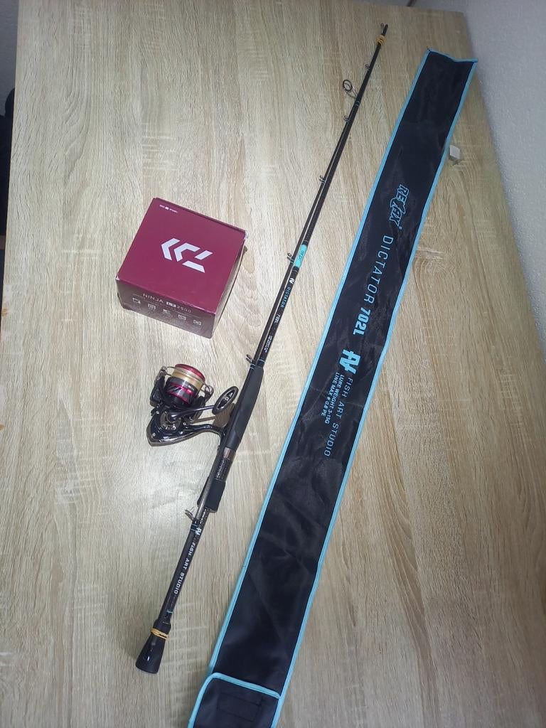 Hengel met molen Relax + Daiwa, Watersport en Boten, Ophalen, Gebruikt, Molen