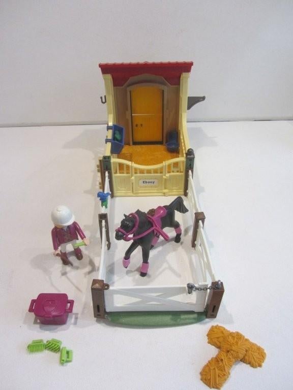 Playmobil Arabier met paardenbox – 6934, Ophalen of Verzenden, Gebruikt, Los playmobil