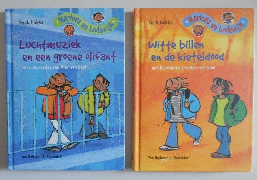 2x Marloes en Lodewijk: Witte Billen / Luchtmuziek = 1 KOOP, Ophalen of Verzenden, Zo goed als nieuw, Fictie algemeen
