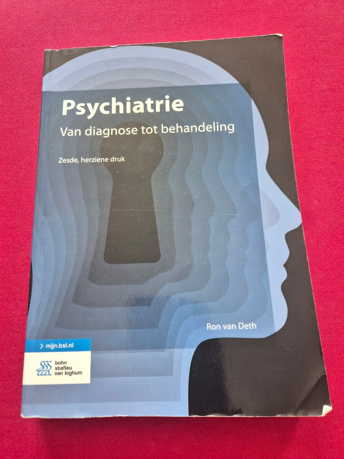 Psychiatrie: Van diagnose tot behandeling, Boeken, Studieboeken en Cursussen, Ron van Deth, Zo goed als nieuw, Gamma, HBO