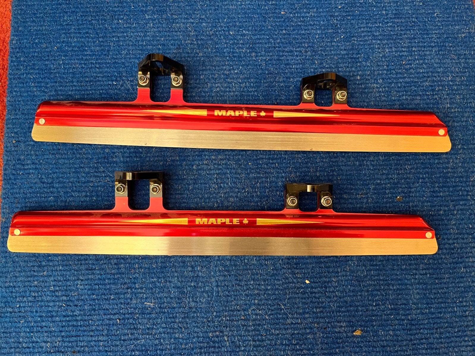 Maple shorttrack ijzers 16,5”, Ophalen of Verzenden, Gebruikt, Overige typen, Maple