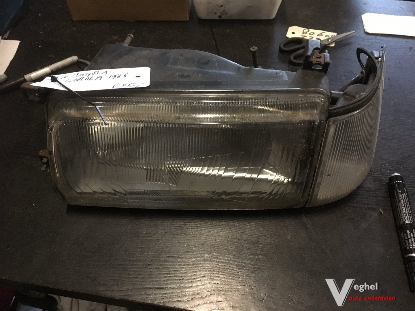 Toyota Carola 1986 Koplamp Links, Gebruikt, -, -, Ophalen of Verzenden