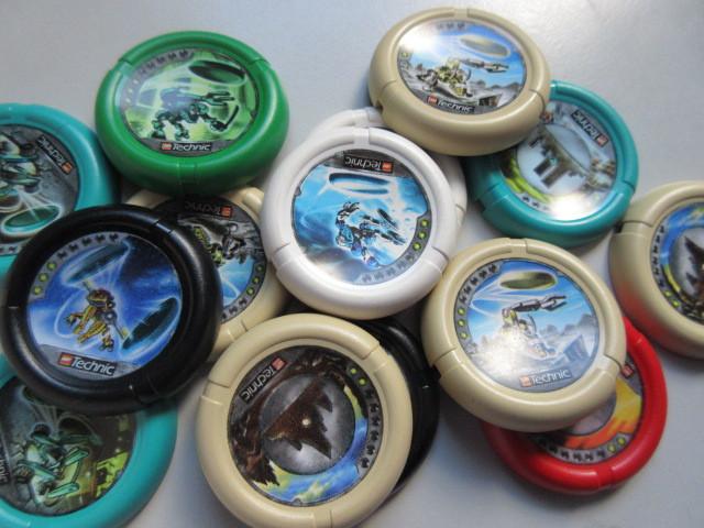nr. 6721, 14 Slizer / Throwbot disc's., Ophalen of Verzenden, Zo goed als nieuw, Complete set, Lego
