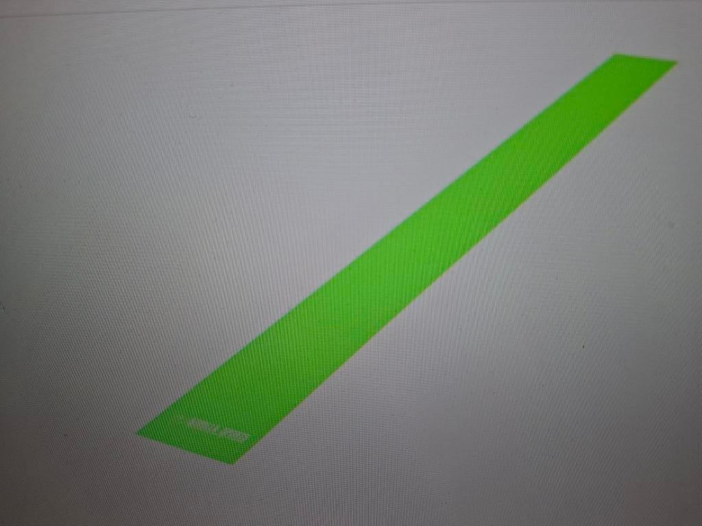 Latex fitnessband 12 cm groen Gorilla Sports, Ophalen of Verzenden, Nieuw