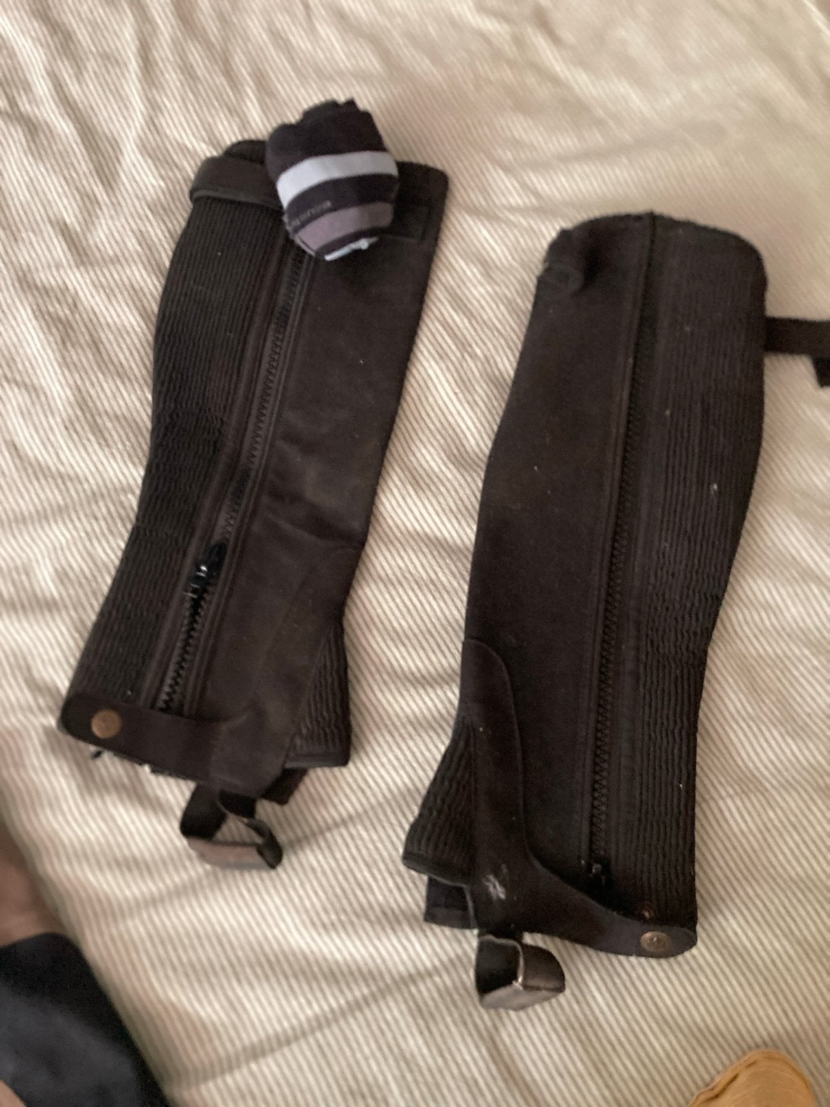 Chaps maat M, Dieren en Toebehoren, Paardrijkleding, Ophalen of Verzenden, Zo goed als nieuw, Schoeisel