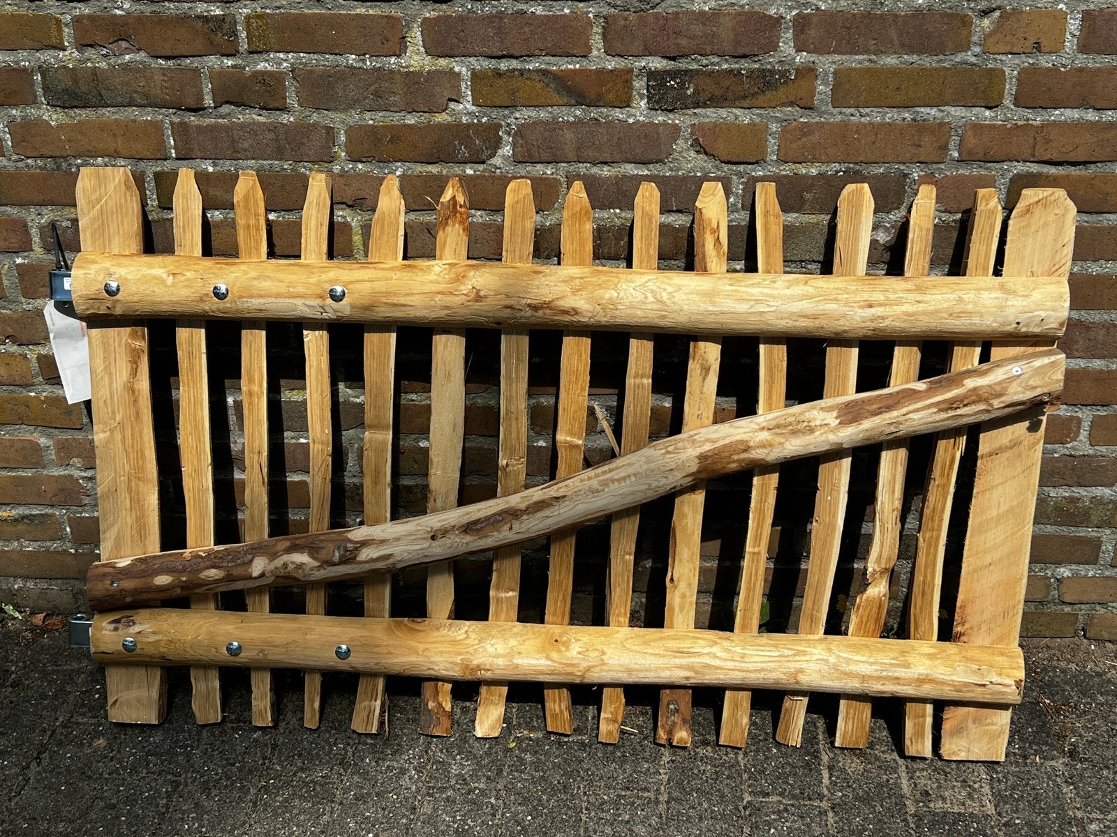 (2) Houten tuinpoort Kastanje – 100 x 75 cm, Tuin en Terras, Ophalen, Nieuw, M, Noordhuismichael@gmail.com