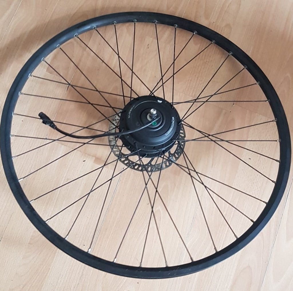 voorwielmotor elektrische fiets Giant 28 inch 11pins, Fietsen en Brommers, Elektrische fiets, Zo goed als nieuw, Motor, Giant
