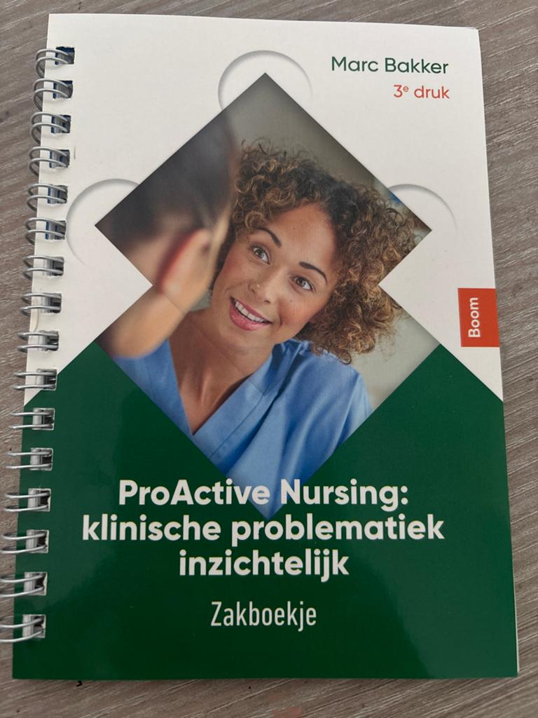 Marc Bakker - ProActive Nursing: zakboekje, Ophalen of Verzenden, Zo goed als nieuw, Marc Bakker, Nederlands