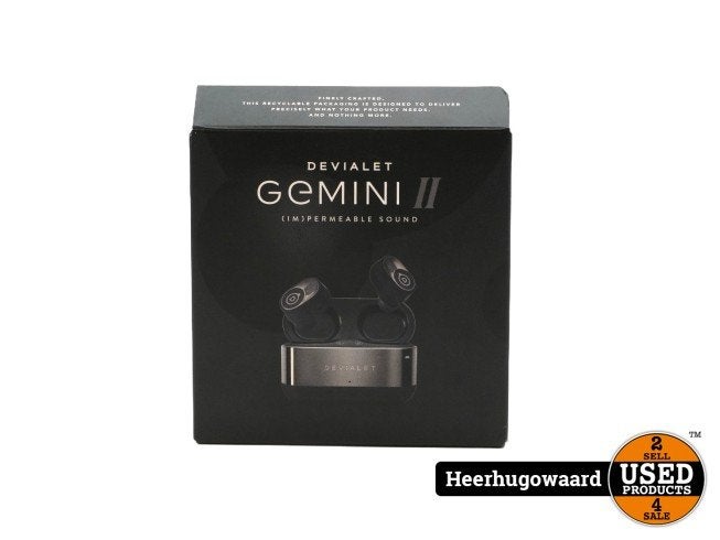 Devialet Gemini II Draadloze Oordopjes Nieuw in Doos
