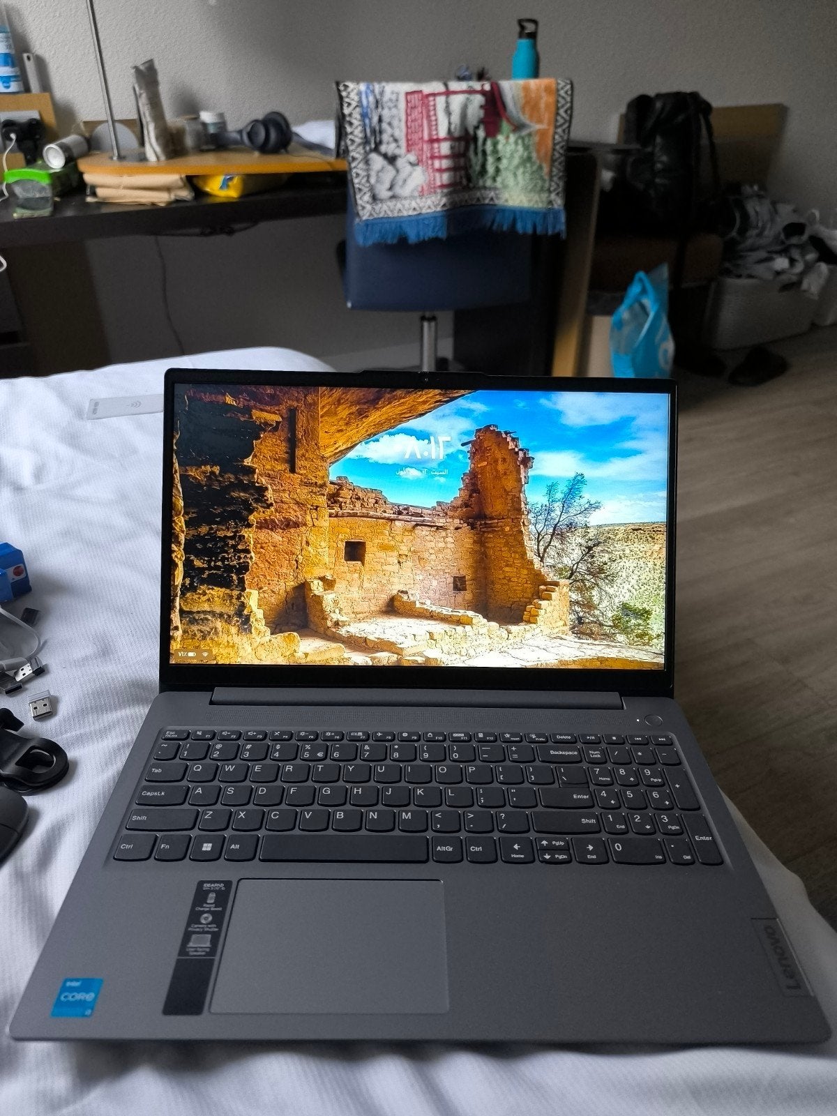 Zo goed als nieuwe Lenovo IdeaPad Slim 3 i3-1315U laptop, 119 GB, 8 GB, Minder dan 2 Ghz, Ophalen of Verzenden